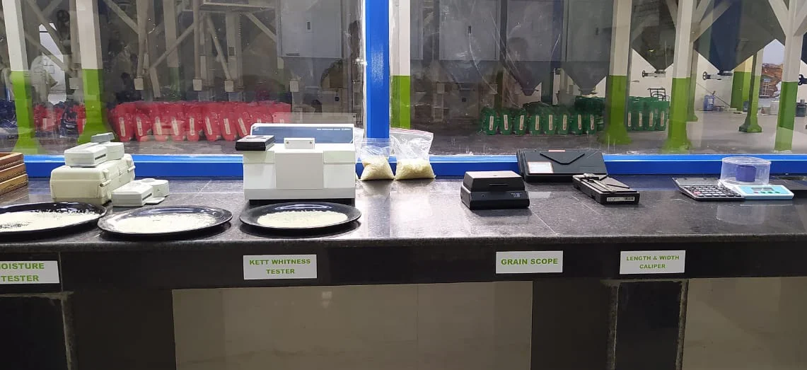 Quality-control laboratory at Patran Foods